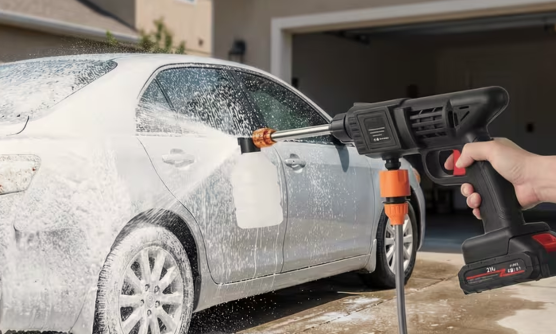 Car washing demo