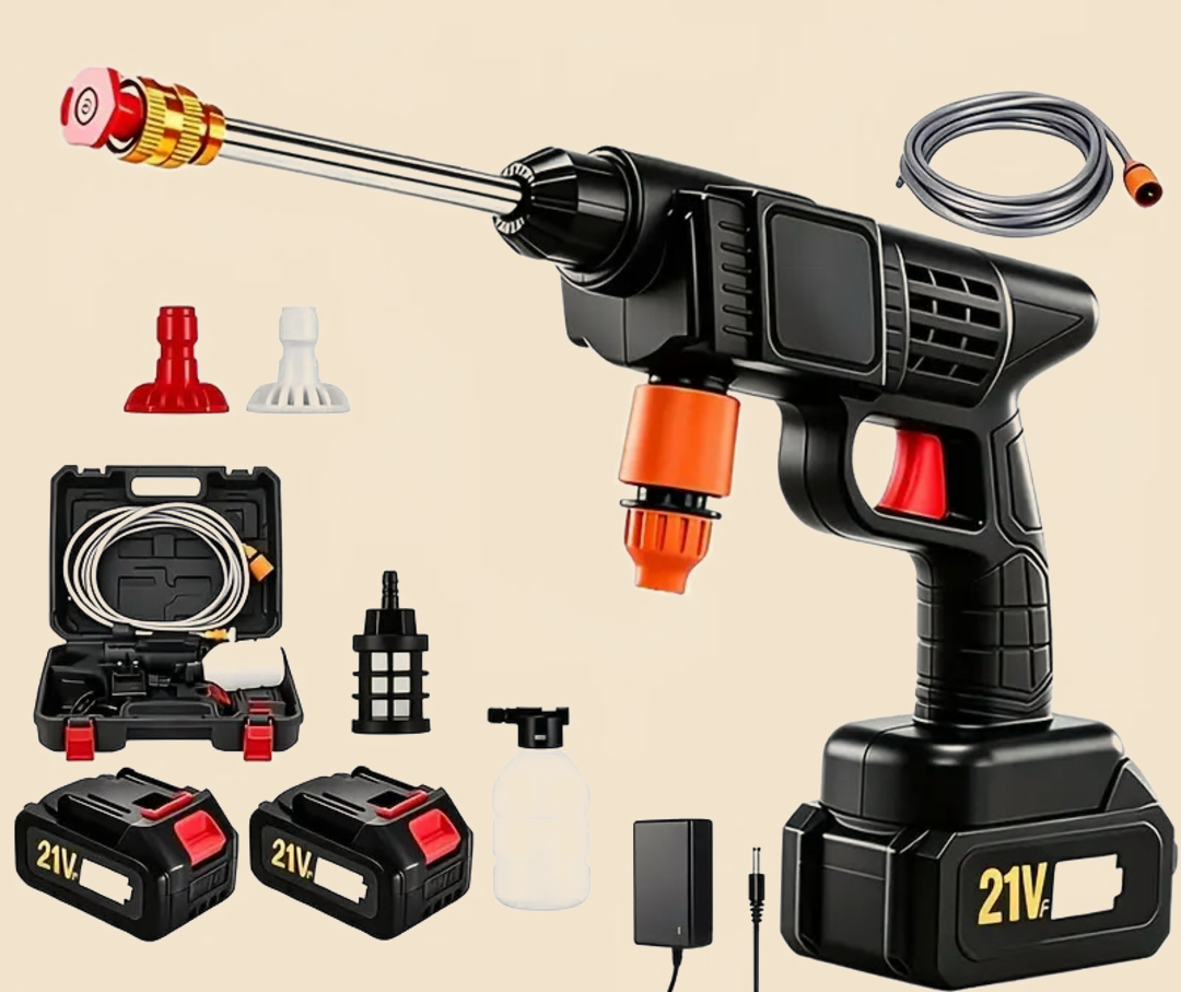 Torrent cordless pressure washer and everything in the box